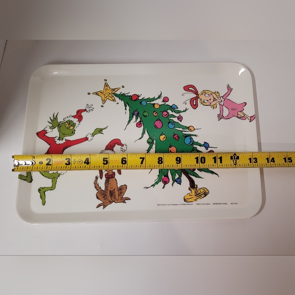 Grinch Plastic Tray - Picture 3 of 3